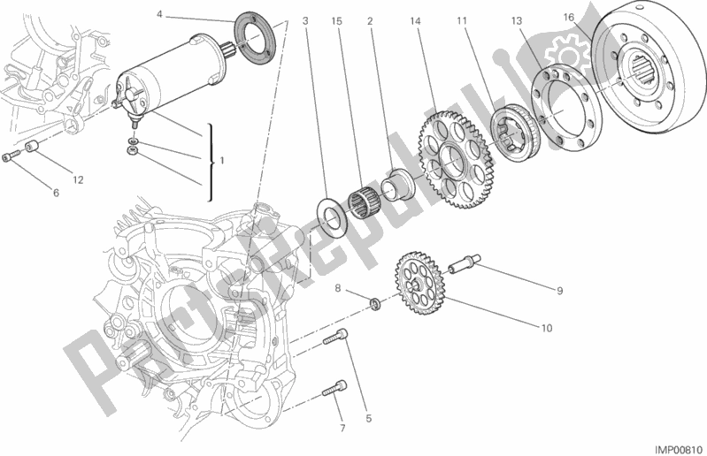 Wszystkie części do Startuj? Cy Silnik Ducati Multistrada 1200 S Sport 2012